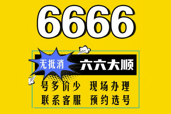 菏澤6666靚號